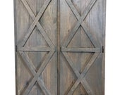 THE KENTUCKY barn door storage cabinet