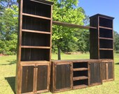 THE TEXAS rustic tv stand