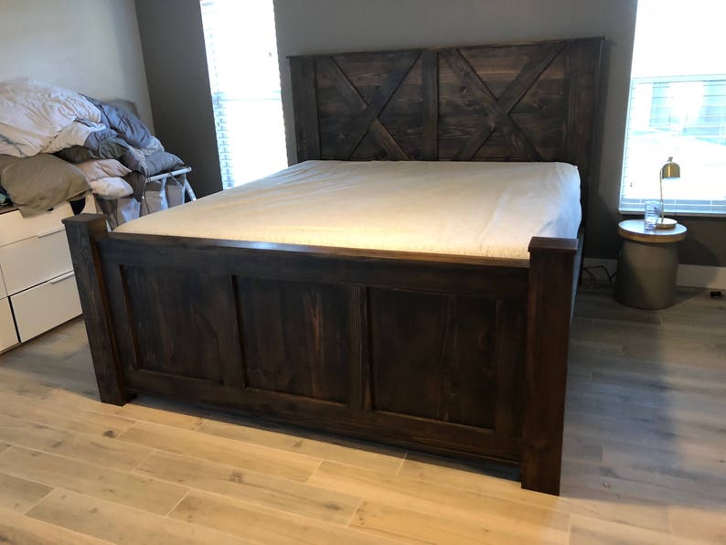 THE CAPE CORAL Wood Bed Frame Etsy