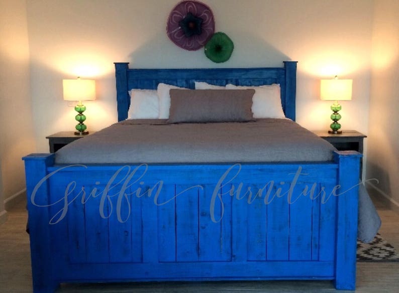 THE GRIFFIN king/queen bed frame Etsy