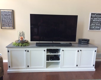 NAPLES Tv stand entertainment center storage cabinet