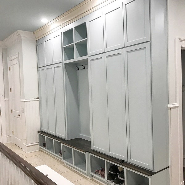 Entryway Bench With Storage Etsy