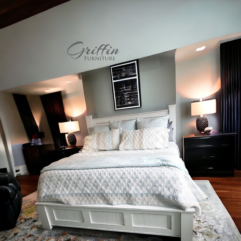 GROVELAND Low profile bed frame bedroom furniture image 2