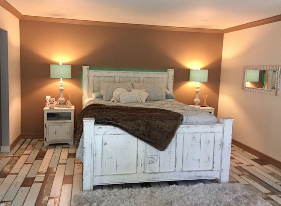 white bed frame brown dresser Charlotte Twin Beds w/ 4-Drawer Dresser - Blossom Pink | Solid Wood | Children's Bed | High Weight Capacity | Easy Assembly main image 0