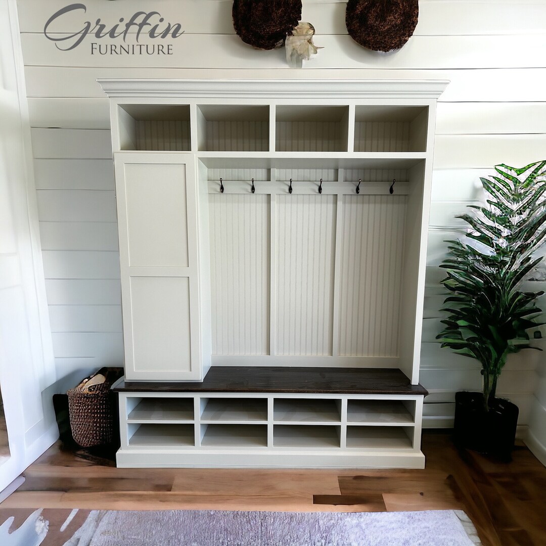 Fort Myers Entryway Shoe Cabinet | Hall Tree | Shoe Storage | Mudroom ...