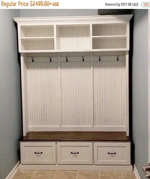 A LA VENTA EL Midland 3 sección Banco de entrada con | Etsy