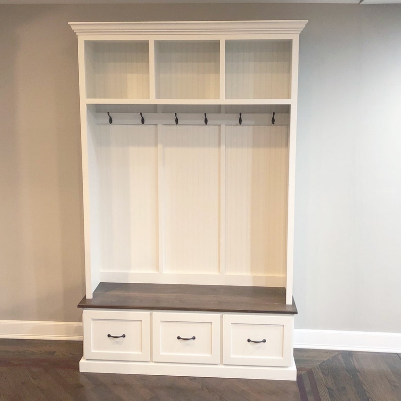 THE 3 Section Entryway Bench Etsy