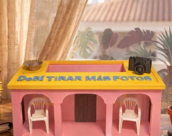 Organizador de escritorio La Casita con portalápices