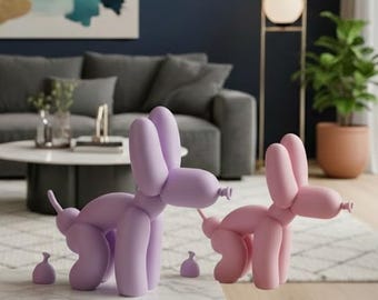El perro globo que hace caca - Animal globo - Varios tamaños