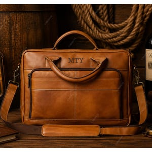 Sac à bandoulière messager en cuir fait main à personnaliser sac pour ordinateur portable de bureau sac à main vintage rustique travail et voyage sac unisexe cadeau