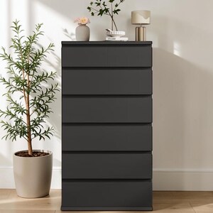 Tall Black Dresser - Etsy Tall Black Dresser - Etsy