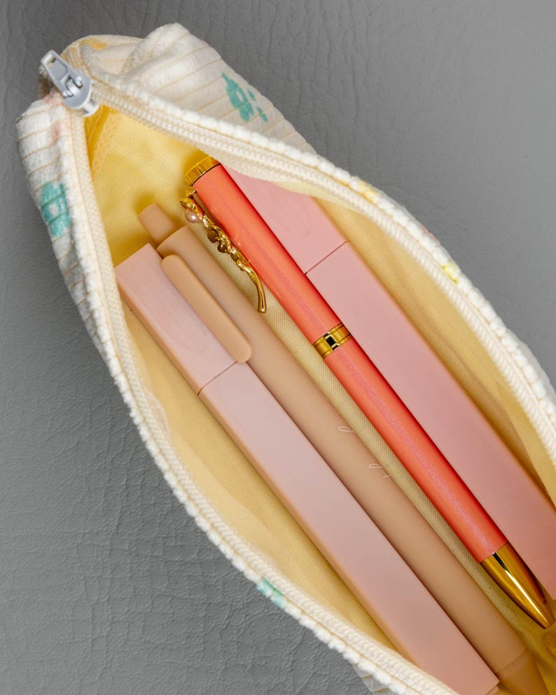 Holographic Journal Gift Set for Women | A5 Dot Grid Notebook, Stationery Box with Pens and Pouch image 9