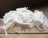 Burlap Rosette Trio Headband