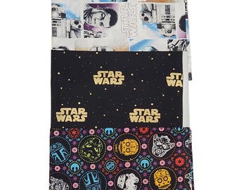 Star Wars Logo Assorted Star Wars Print FAT QUARTER 100% Cotton 3 Patterns