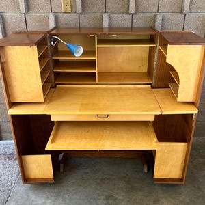 Mid Century Danish Modern Magic Box Schreibtisch