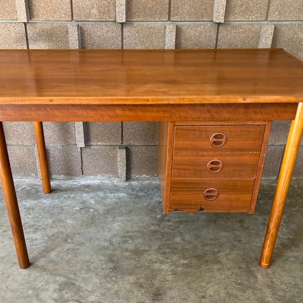 Mid Century Desk Etsy