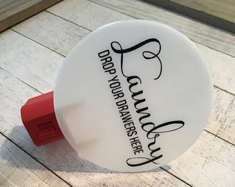 laundry humor - manual switch LED nightlight