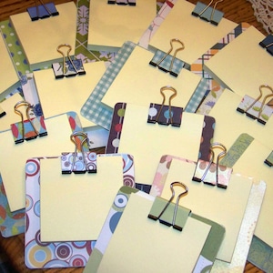 sticky note holder,  mini-clip board,  magnetic memo holder -- assorted styles, you design it