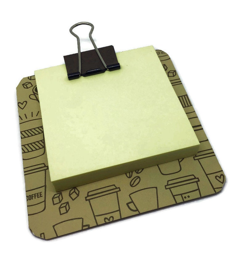 Sticky note holder miniclip board memo holder Etsy