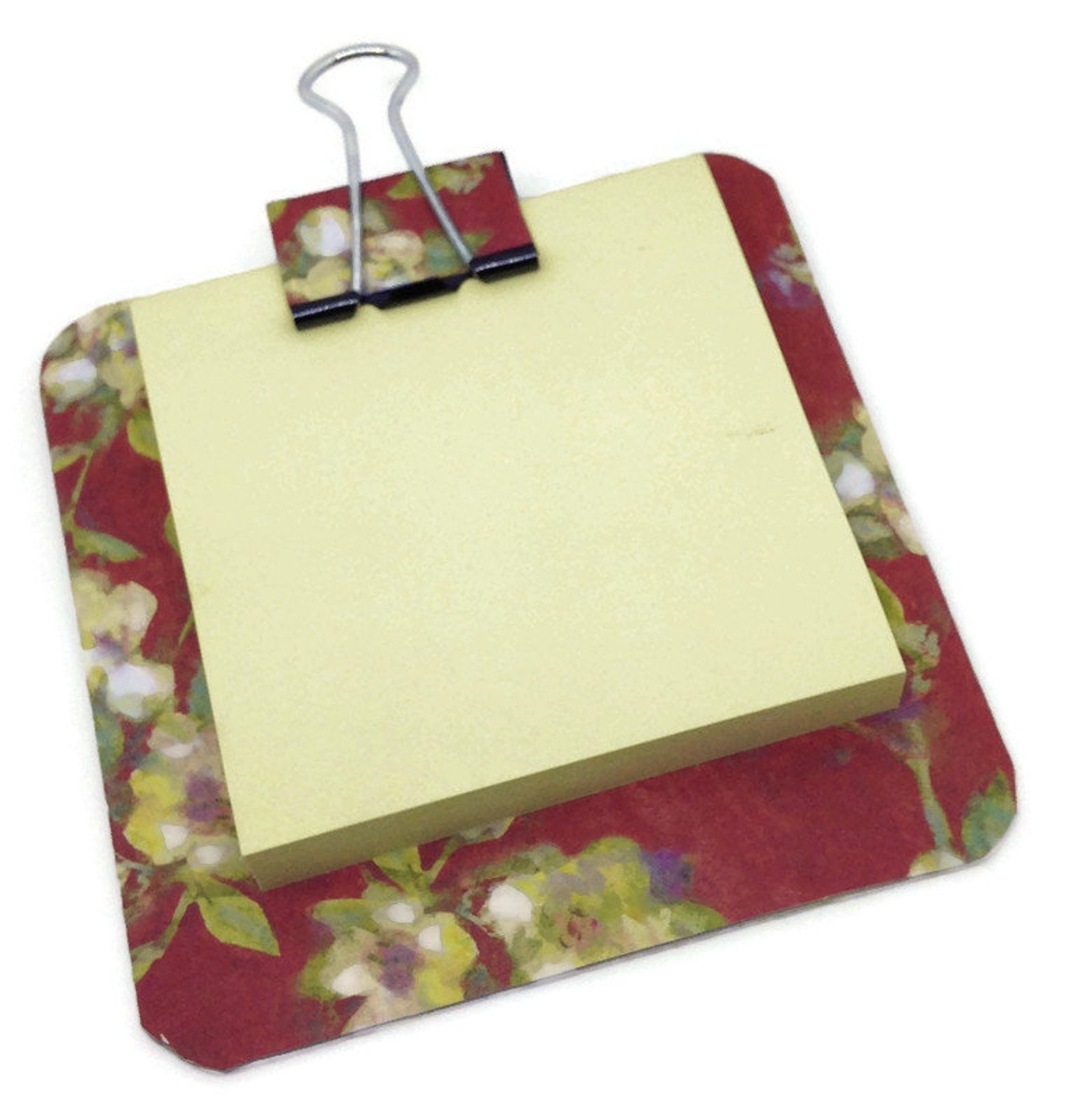 Sticky note holder miniclip board memo holder Etsy