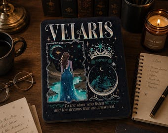 Velaris Kindle Case, ACOTAR Inspired Kindle Cover, Night Court Bookish Gift, Fantasy Reader Kindle Sleeve, To The Stars Who Listen