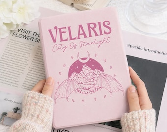 Custodia per Kindle Velaris City Of Starlight, custodia per Kindle Paperwhite 12a generazione con cinturino, regalo a tema libri per lettori, copertina SJM Bookish, merchandising ACOTAR