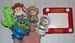 Toys finger puppets and case embroidery design digital instant download 