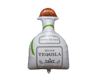 30" Tequila Bottle Balloon (set of 1), Tequila Party Decorations, Fiesta Decor