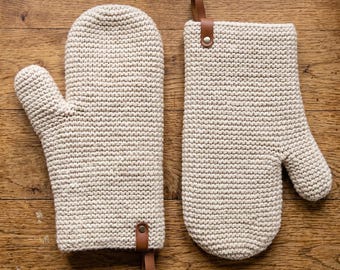 Ofenhandschuh Häkelmuster PDF, 3D Muster, häkeln Handschuh Muster, moderne Bauernhaus Küche (Digitaler Download)
