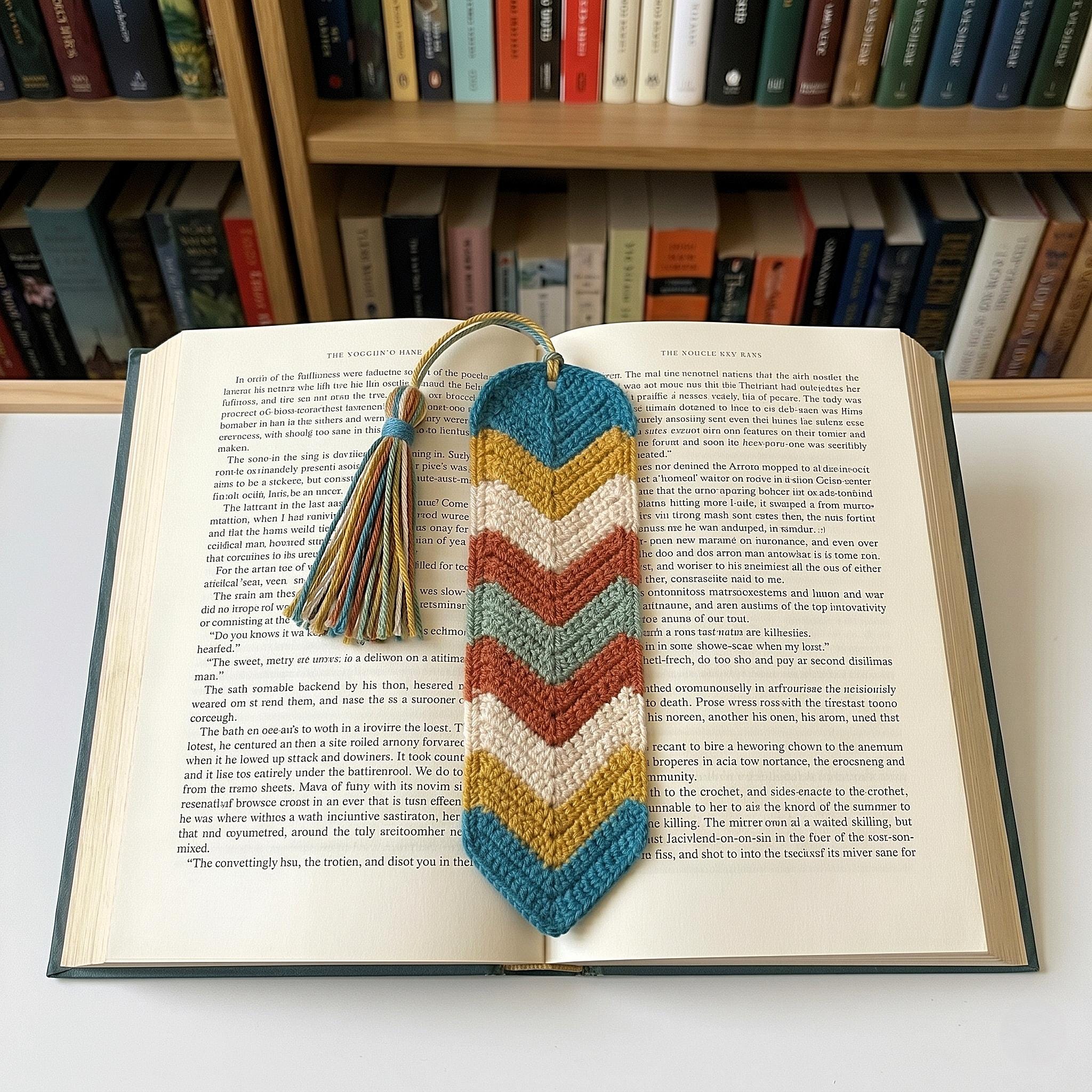 40 Paid and Free Crochet Chevron Patterns To Try Today 16 Crochet Chevron Bookmark