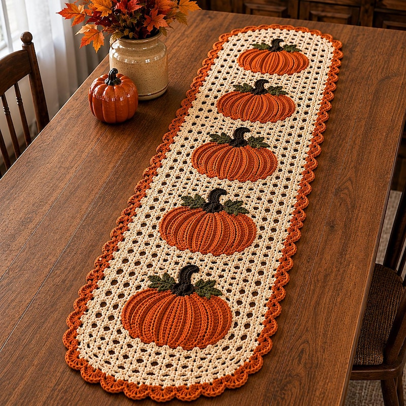 Harvest Fall Table Runner - Etsy