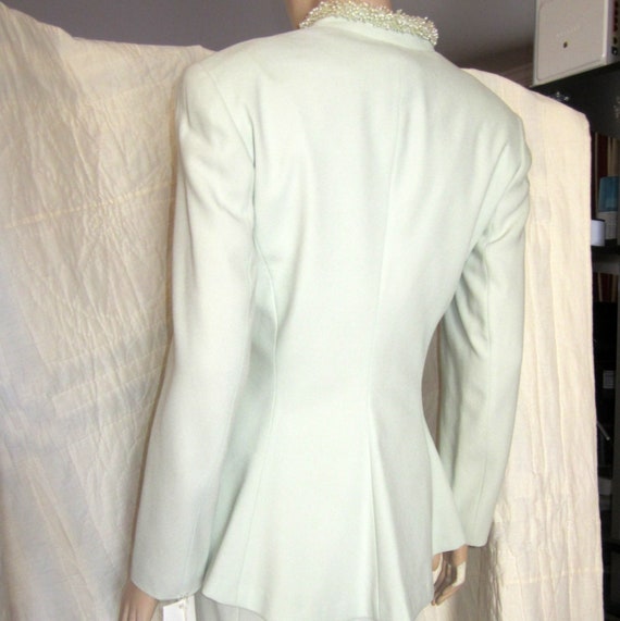 UNWORN 80s Formal Dress Suit Bust 36 by JUNNIE LE… - image 4