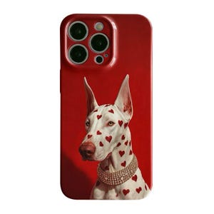 Doberman Pinscher Print leopard print  Phone Case Phone Cover Cute Gift For iPhone for iPhone 17 Pro Max, 16e, 15, 14, 12