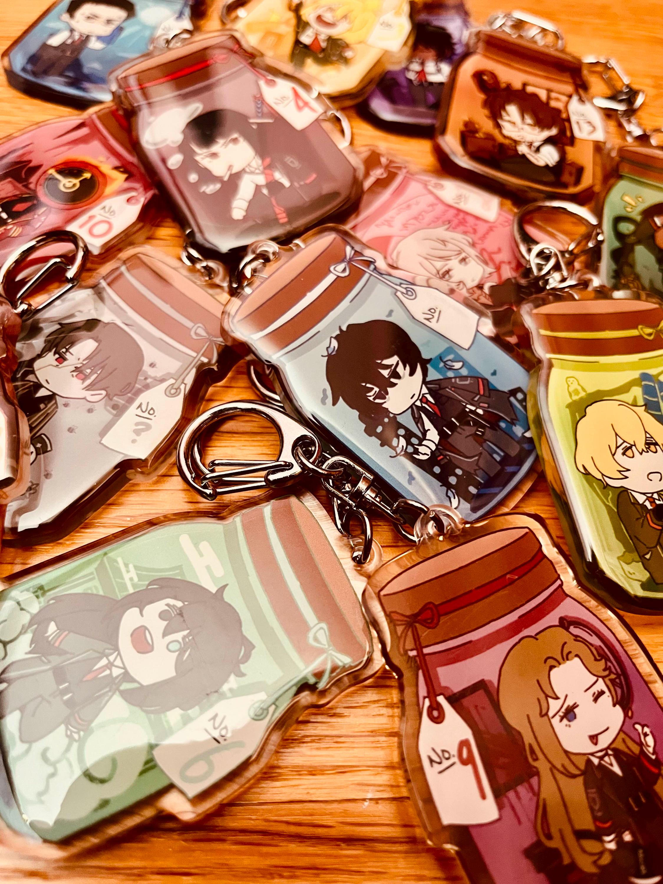 Limbus Company Sinner Keychains [NO RESTOCK] - Etsy