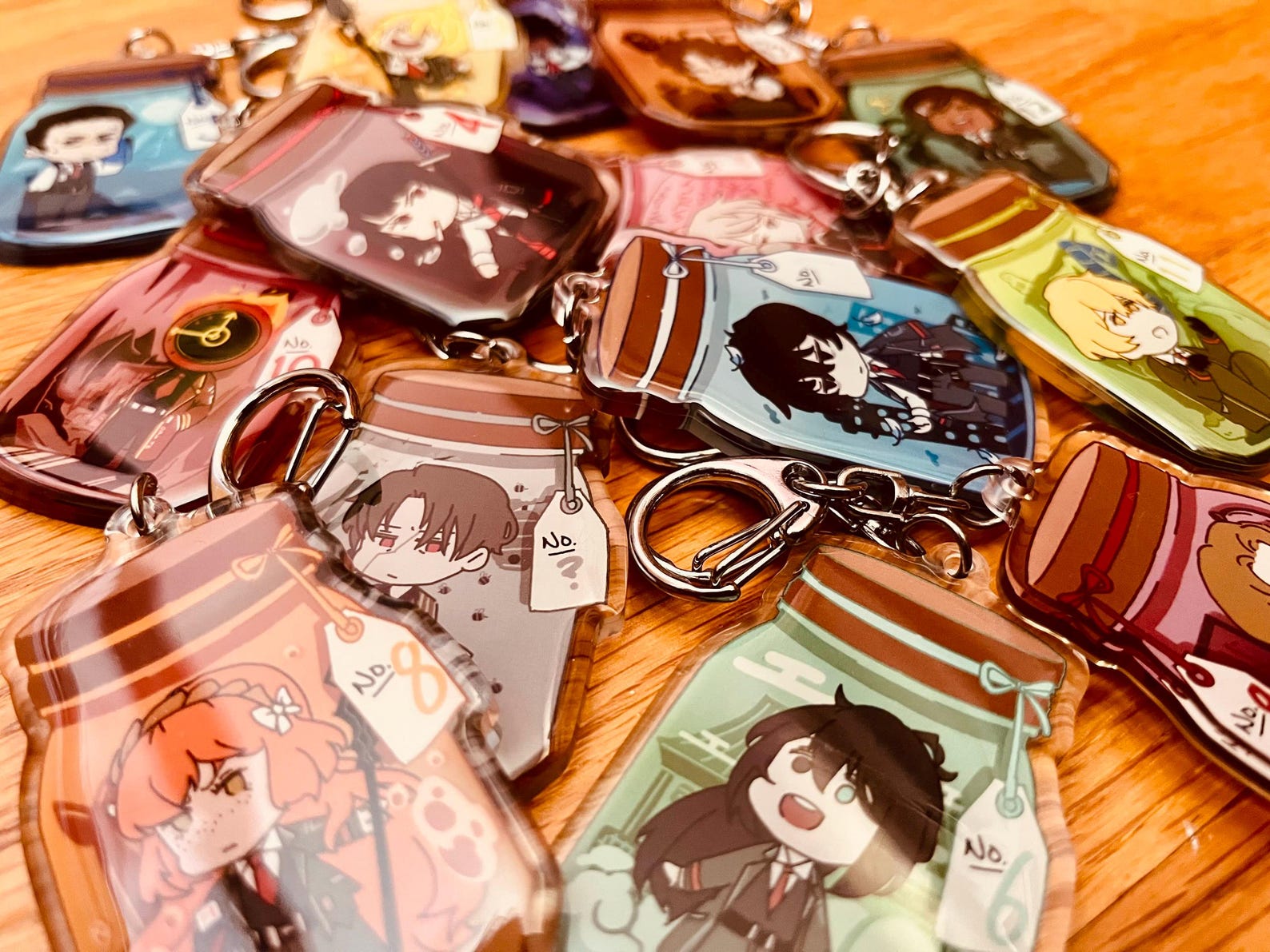 Limbus Company Sinner Keychains [NO RESTOCK] - Etsy