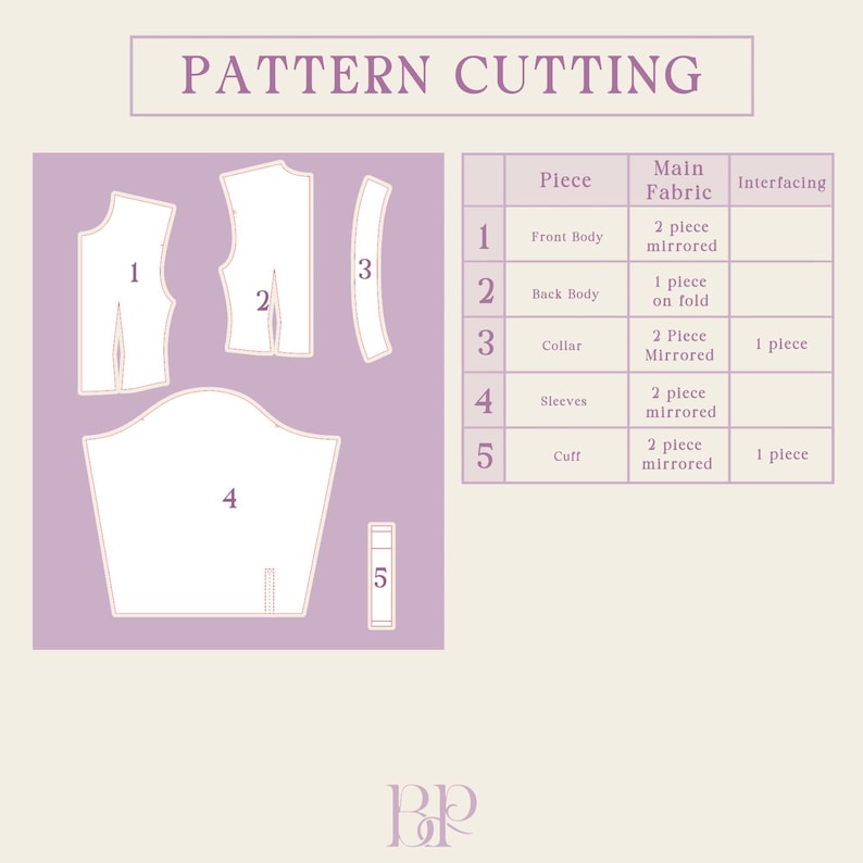 Puffy Sleeve Jacket PDF Sewing Pattern A4, US LETTER With 8 Sizes - Etsy