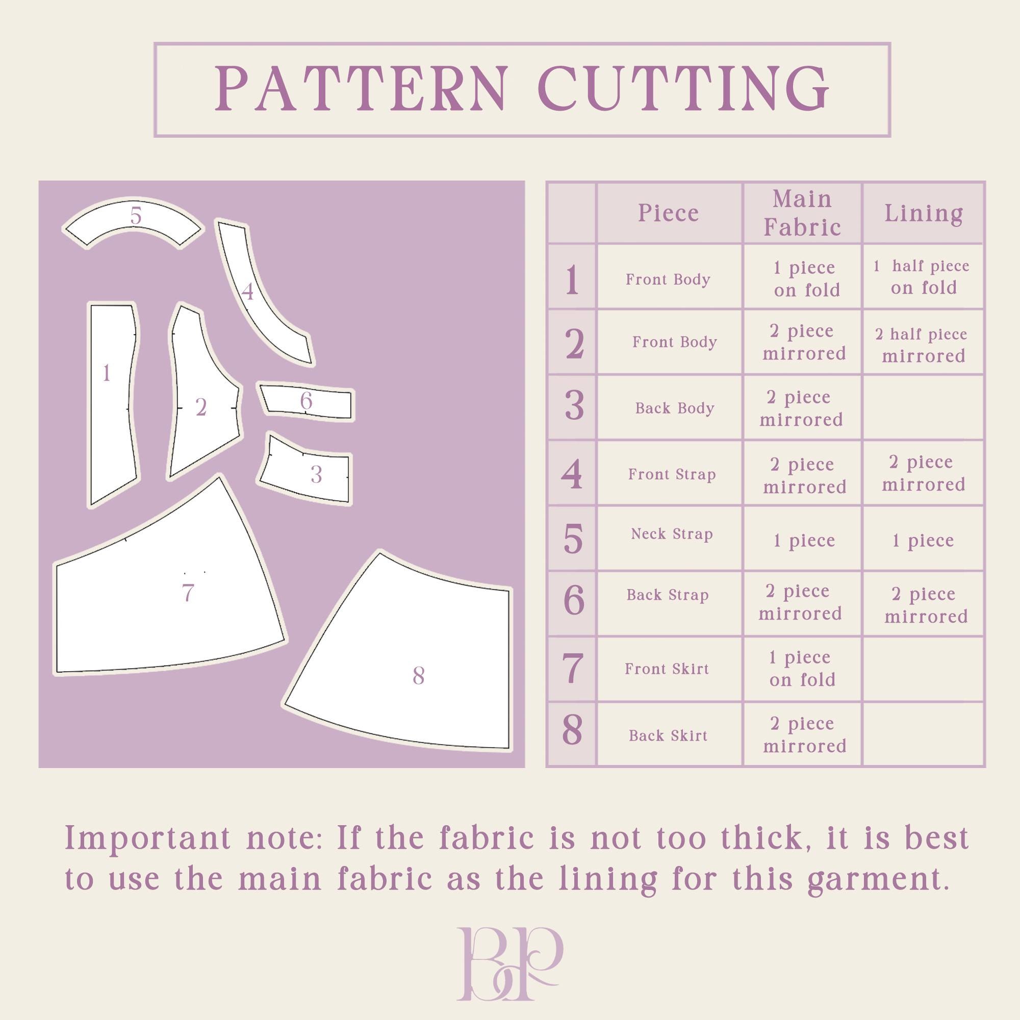 The Halter Flare Mini Dress PDF Sewing Pattern A4, US LETTER With 9 ...