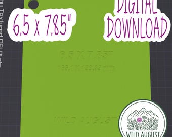 Gabarit de découpe 3D imprimable (STL) 16,5 x 19,9 cm | Plaque d'alignement pour guillotine | Guide de découpe pour bloc-notes et papier | Téléchargement numérique