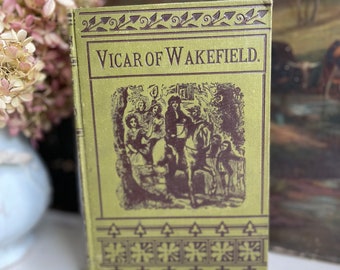 Antique Vicar of Wakefield Book