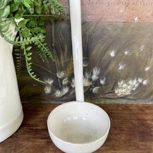 Vintage Ceramic Ladle