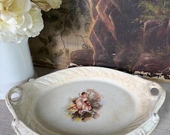 Ironstone Bread Platter