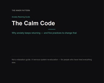 Guida alla calma e all'ansia - Download digitale - Psicologia - PDF - Quaderno di esercizi per la salute mentale - Sistema nervoso - Pensieri eccessivi - Lavoro interiore - Sviluppo personale