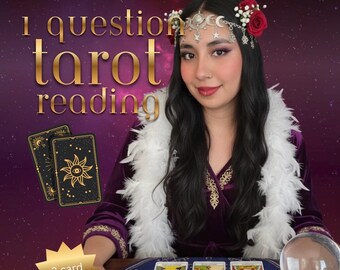 Single Question Tarot Reading | 3 Card Spread | Quick video Answer | Personal Psychic Reading | Affordable Clarity