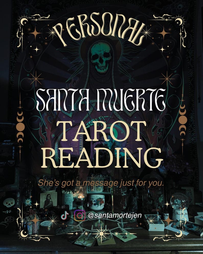 Santa Muerte Tarot Reading 2026 | Yearly Forecast & Spiritual Guidance image 1