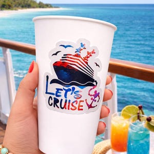 Fish Extender| Waterproof Disney Cruise Stickers: Pixie Dustings, Scrapbooking, Water bottle and Laptop Decal.