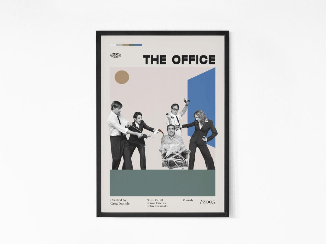 The Office Movie Poster, the Office Print, Steve Carell, Vintage Tv ...