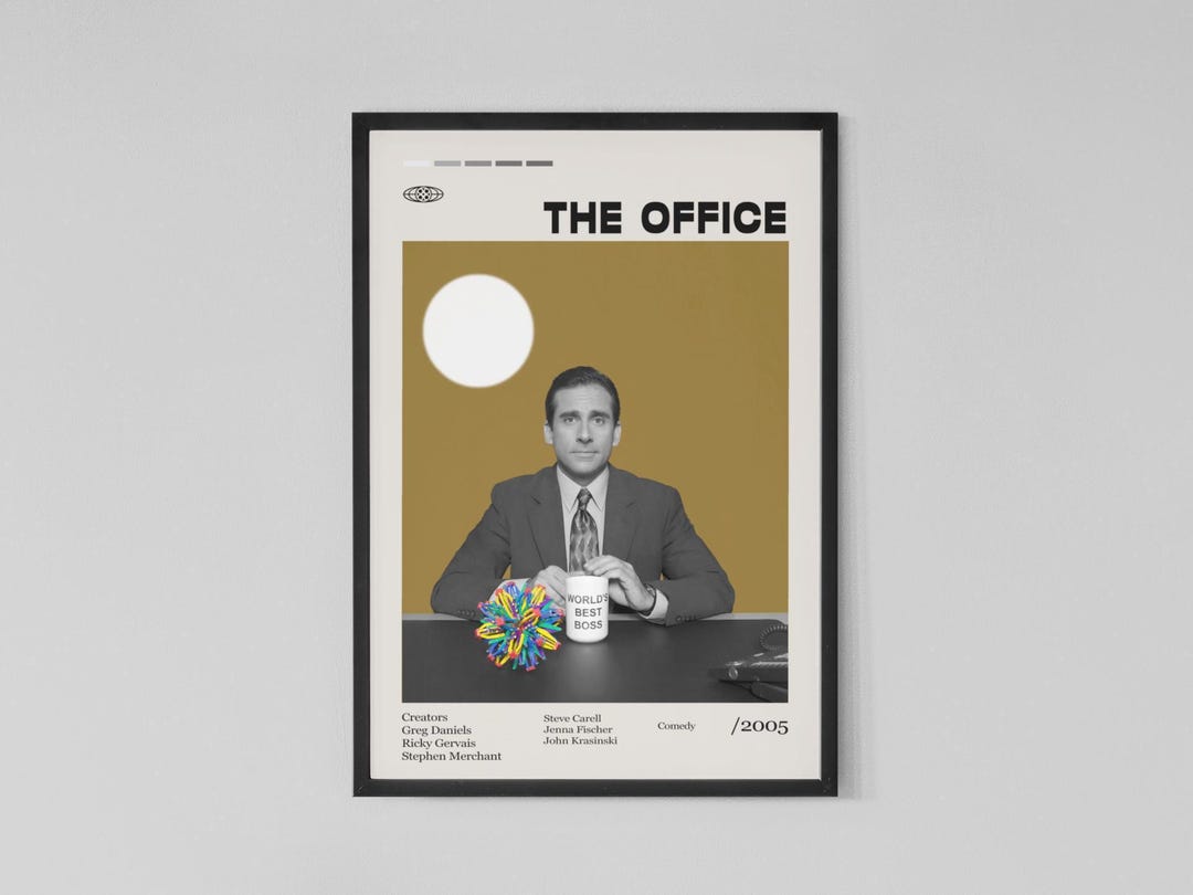The Office Movie Poster, the Office Print, Steve Carell, Vintage Tv ...