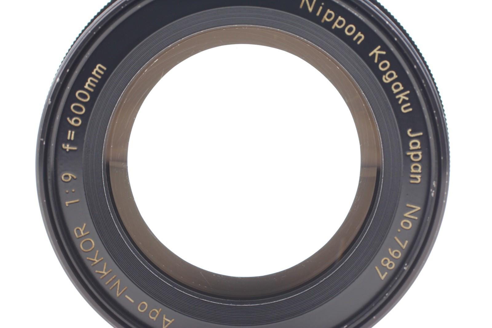 Nikon 600mm Nikkor Apo Nippon for Camera | [near Rare F⁄9 MINT Pro