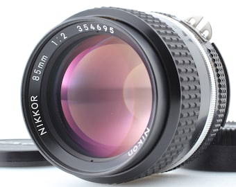 Geprüft [Nahezu neuwertig] Nikon Ai-s Ais Nikkor 85mm f/2 Portrait MF Objektiv aus Japan