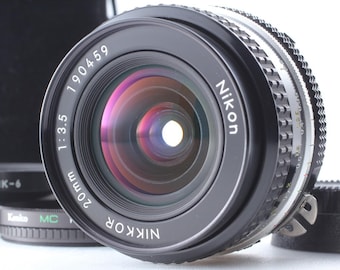 Przetestowany [prawie idealny] obiektyw szerokokątny Nikon Ai Nikkor 20 mm f/3,5 MF z Japonii